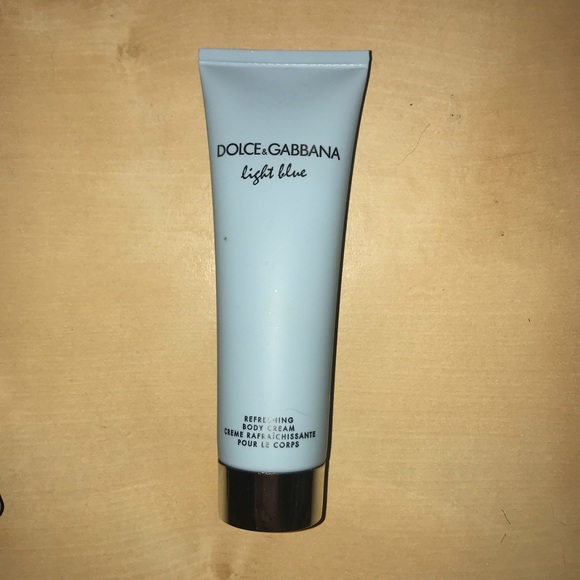 dolce gabbana light blue refreshing body cream 100ml